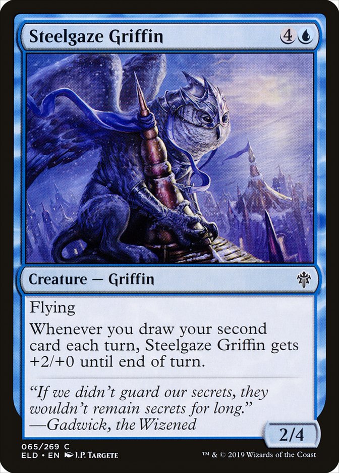 Steelgaze Griffin 65/269 (Throne of Eldraine)  | Chromatic Games