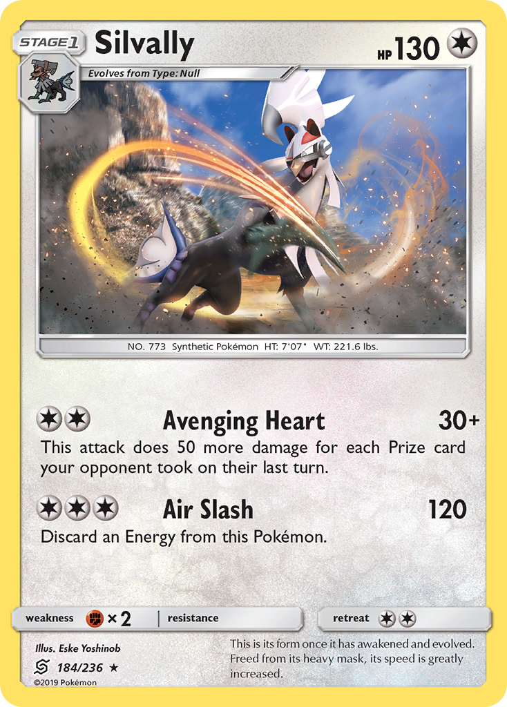 Silvally (184/236) [Sun & Moon: Unified Minds] | Chromatic Games