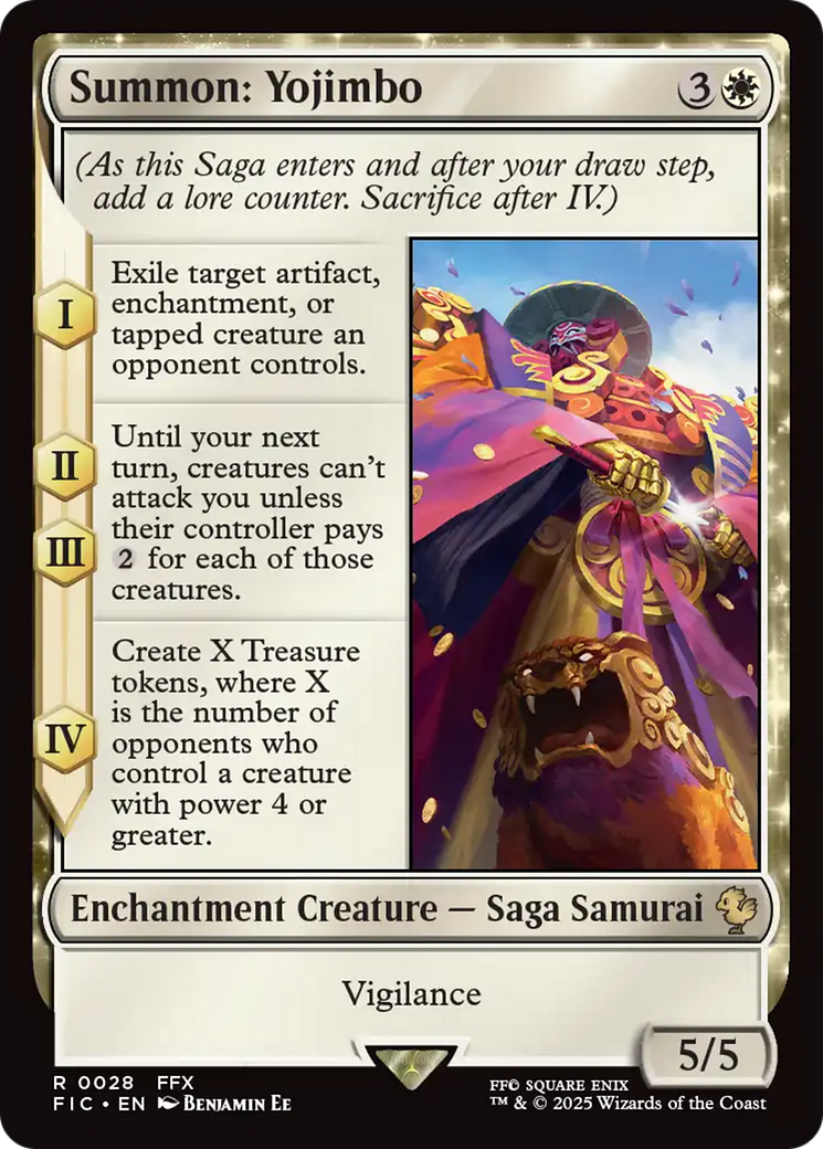 Summon: Yojimbo [FINAL FANTASY Commander] | Chromatic Games