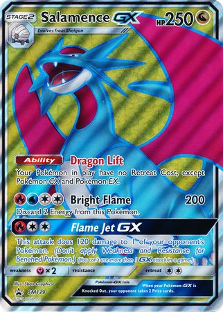 Salamence GX (SM139) (Jumbo Card) [Sun & Moon: Black Star Promos] | Chromatic Games