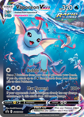 Vaporeon VMAX (SWSH182) (Jumbo Card) [Sword & Shield: Black Star Promos] | Chromatic Games