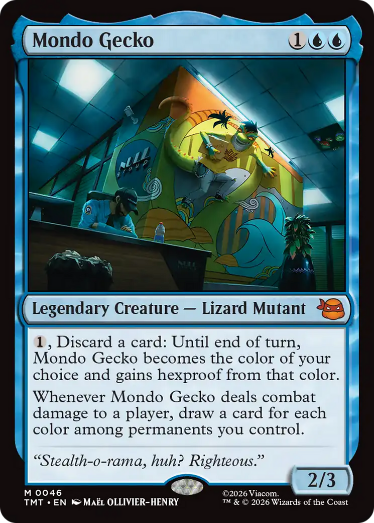 Mondo Gecko [Teenage Mutant Ninja Turtles] | Chromatic Games
