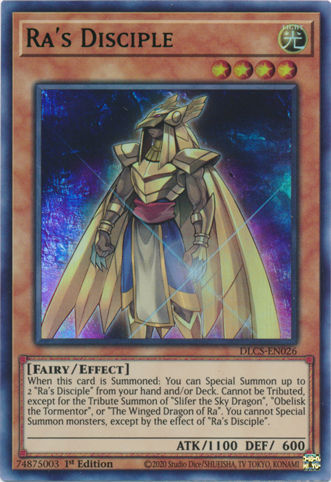 Ra's Disciple (Green) [DLCS-EN026] Ultra Rare | Chromatic Games