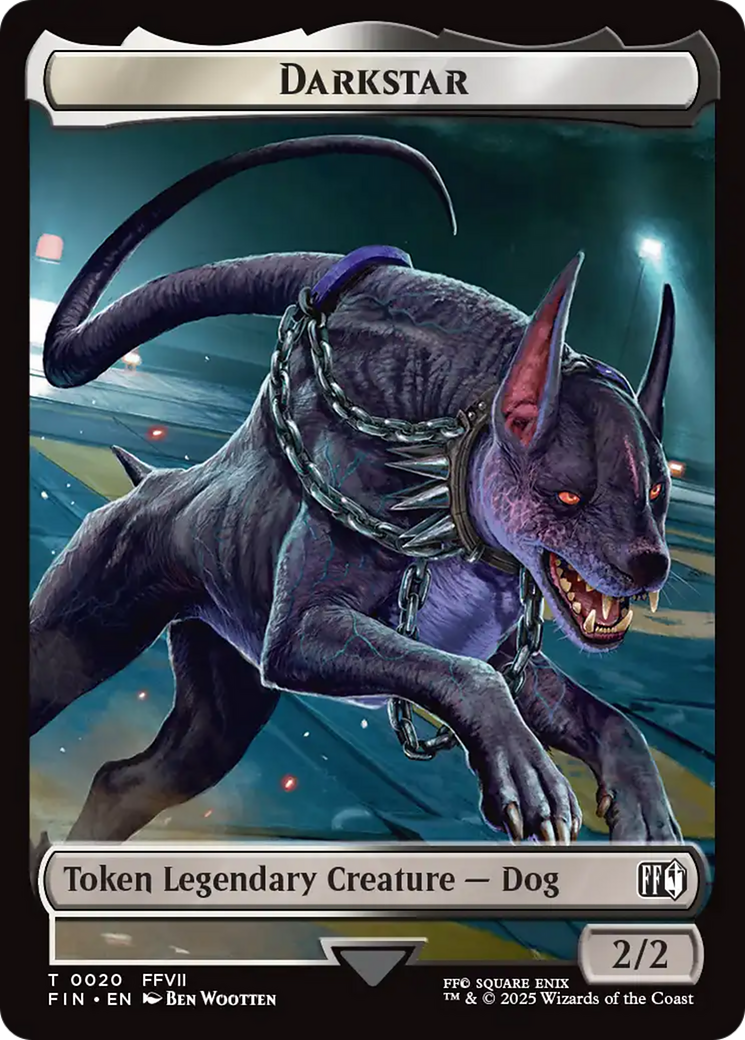 Angelo // Darkstar Double-Sided Token [FINAL FANTASY Tokens] | Chromatic Games