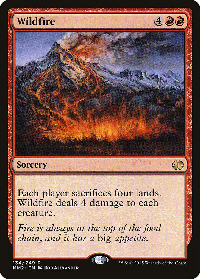 Wildfire 134/249 (Modern Masters 2015)  | Chromatic Games