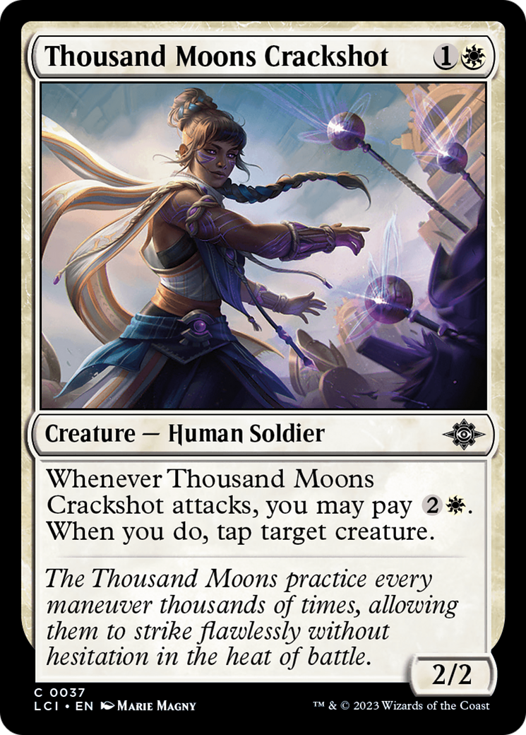 Thousand Moons Crackshot [The Lost Caverns of Ixalan] | Chromatic Games