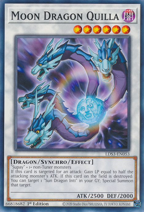 Moon Dragon Quilla [LDS3-EN053] Common | Chromatic Games