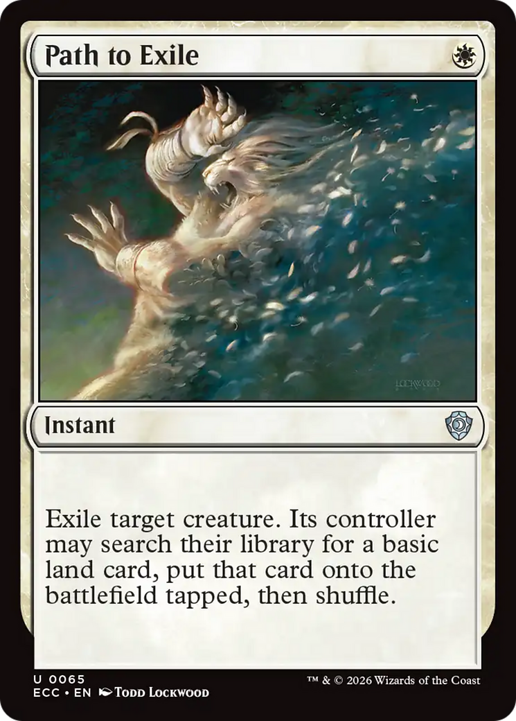 Path to Exile [Lorwyn Eclipsed Commander] | Chromatic Games