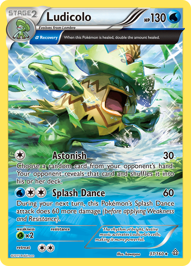 Ludicolo (37/160) [XY: Primal Clash] | Chromatic Games