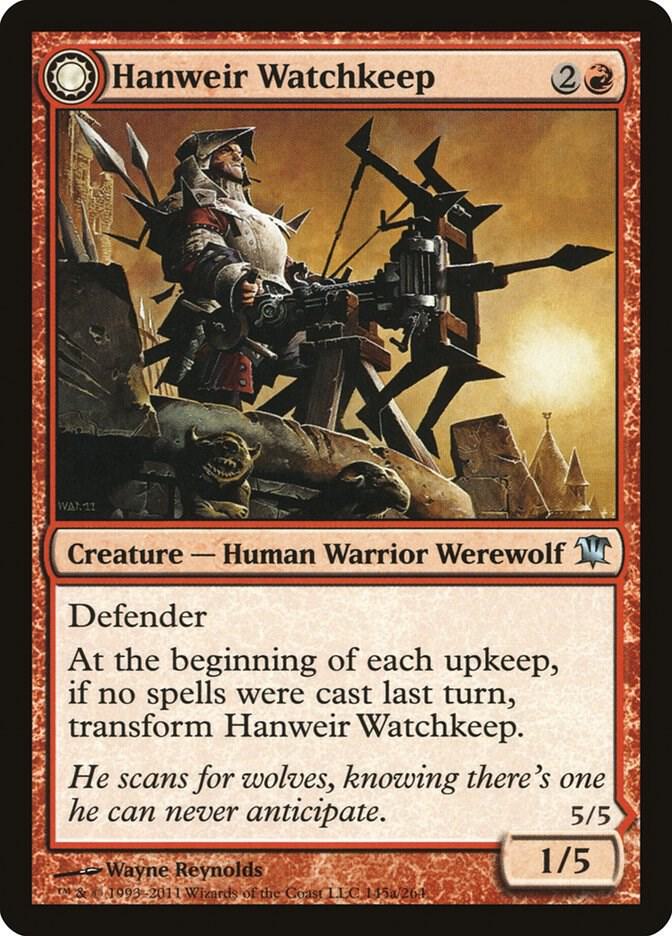 Hanweir Watchkeep // Bane of Hanweir 145/264 (Innistrad)  | Chromatic Games