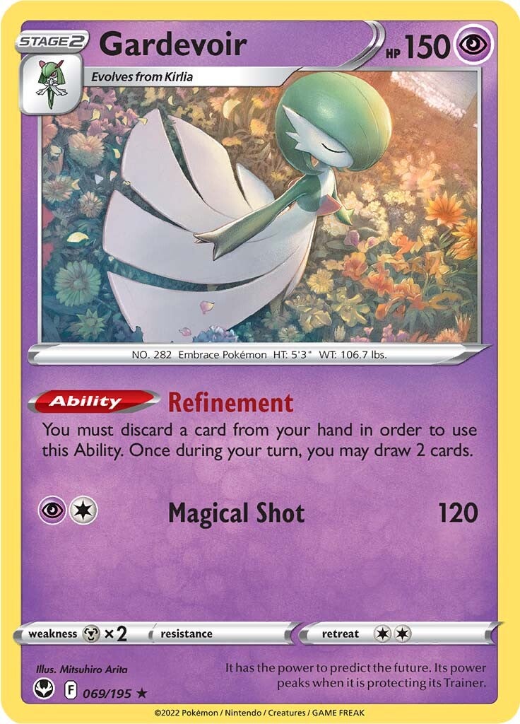 Gardevoir (069/195) [Sword & Shield: Silver Tempest] | Chromatic Games