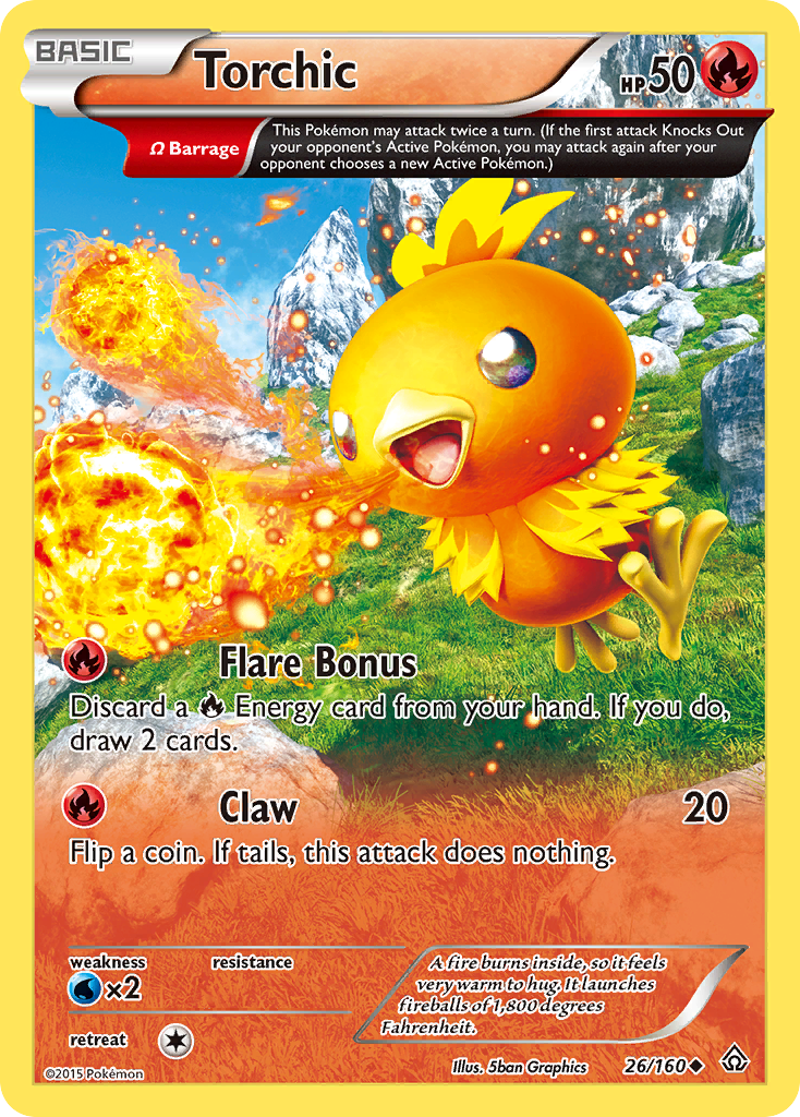 Torchic (26/160) [XY: Primal Clash] | Chromatic Games