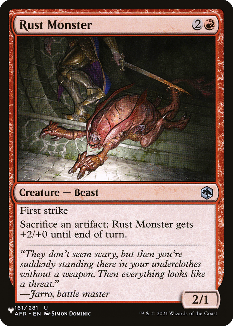 Rust Monster [The List] | Chromatic Games