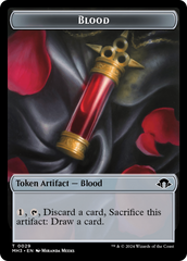 Blood // Energy Reserve Double-Sided Token [Modern Horizons 3 Tokens] | Chromatic Games