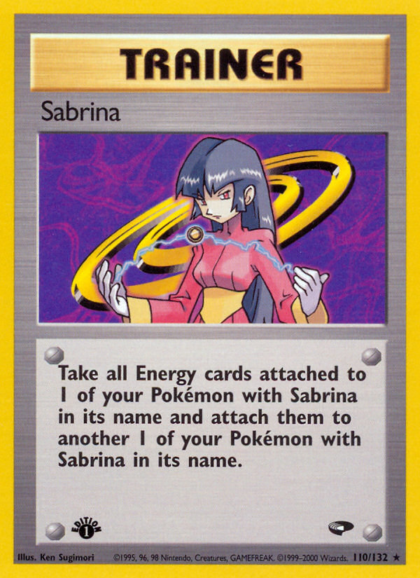 Sabrina (110/132) [Gym Challenge 1st Edition] | Chromatic Games