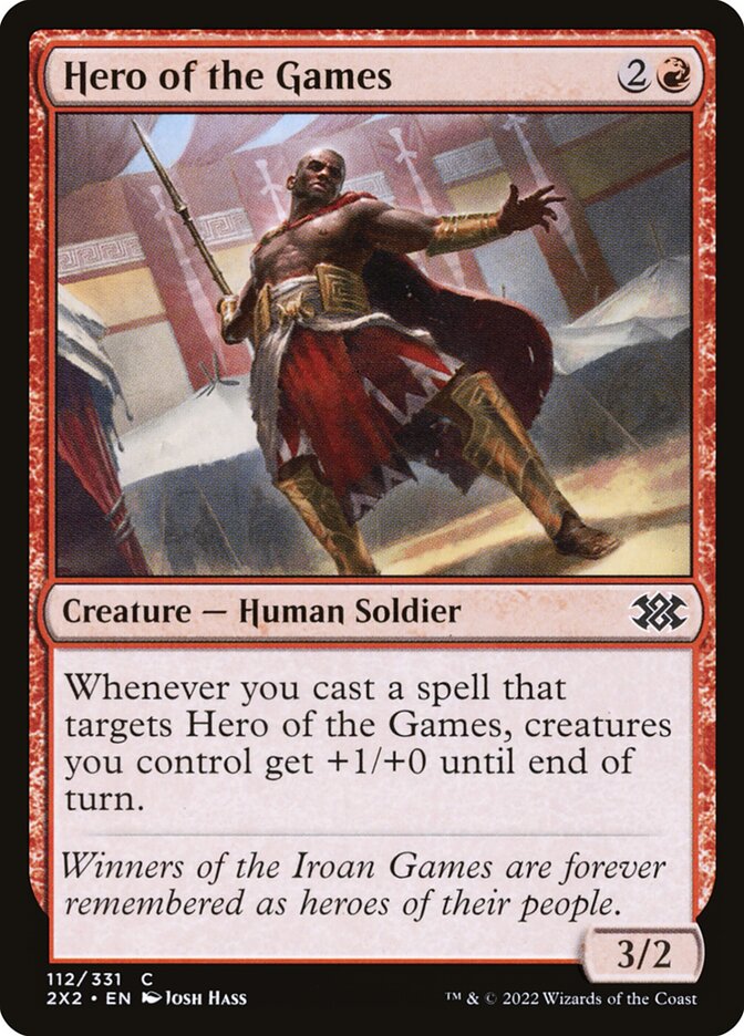 Hero of the Games 112/331 (Double Masters 2022)  | Chromatic Games