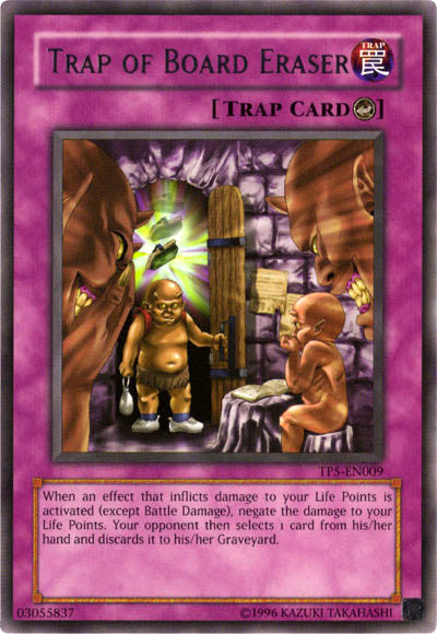 Trap of Board Eraser [TP5-EN009] Rare | Chromatic Games
