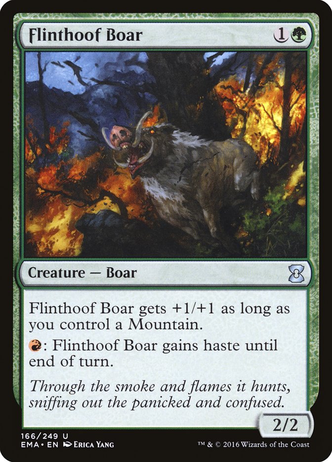 Flinthoof Boar 166/249 (Eternal Masters)  | Chromatic Games