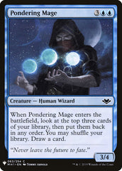 Pondering Mage [Mystery Booster] | Chromatic Games