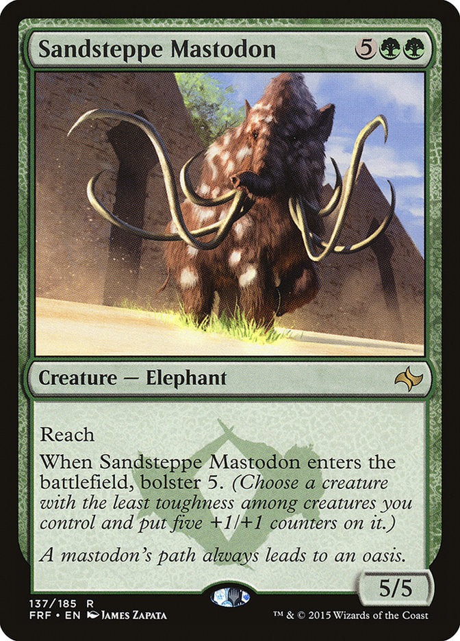 Sandsteppe Mastodon 137/185 (Fate Reforged)  | Chromatic Games