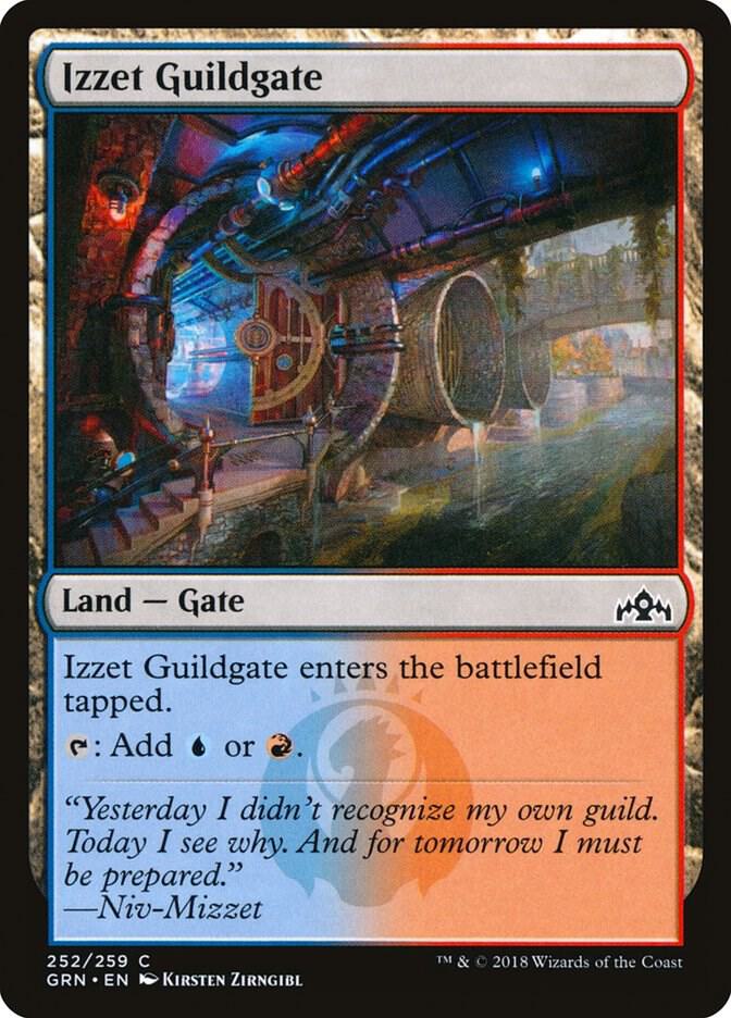 Izzet Guildgate 252/259 (Guilds of Ravnica)  - Foil | Chromatic Games