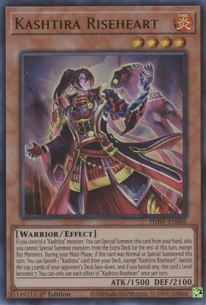 Kashtira Riseheart [PHHY-EN006] Ultra Rare | Chromatic Games