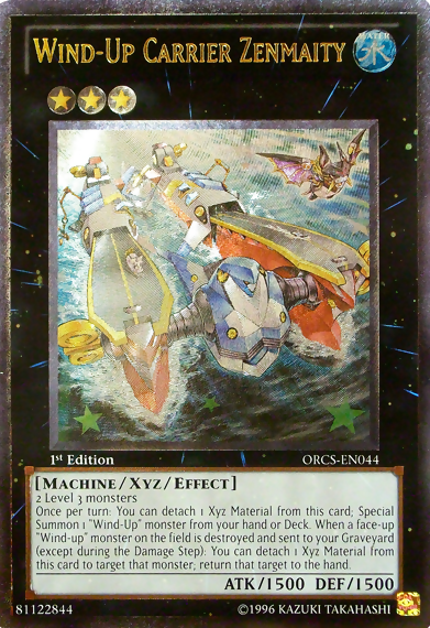 Wind-Up Carrier Zenmaity [ORCS-EN044] Ultimate Rare | Chromatic Games