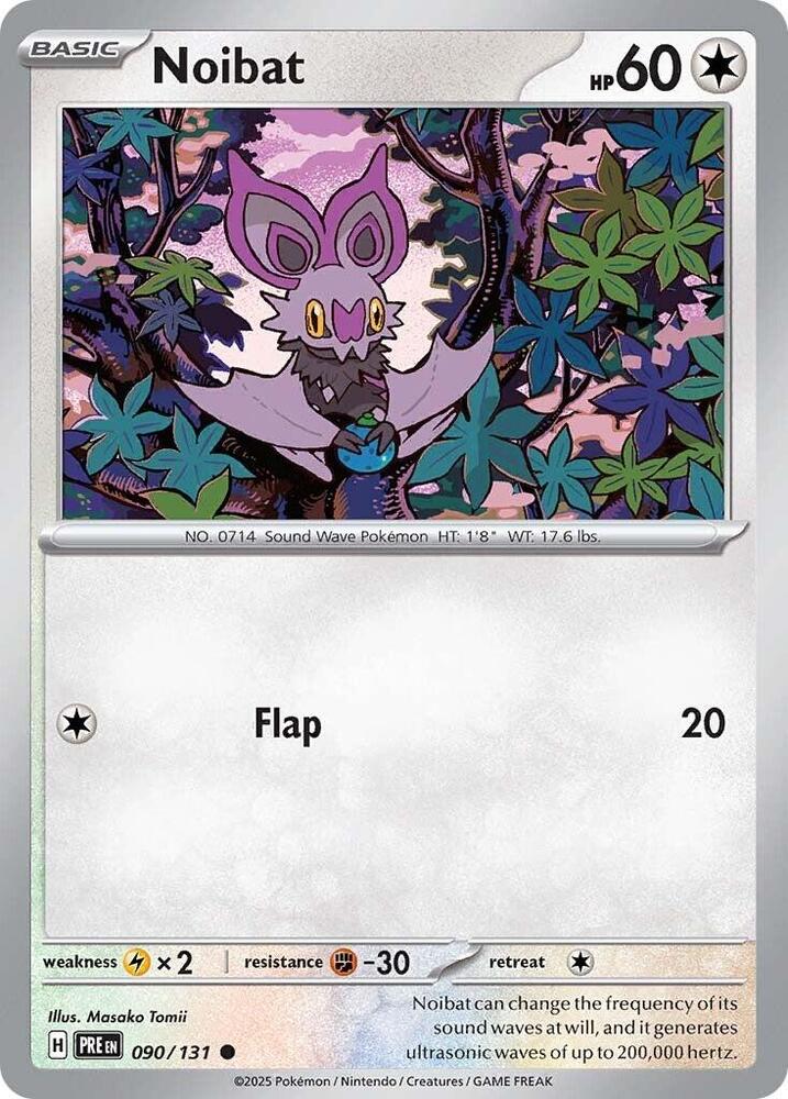 Noibat (090/131) [Scarlet & Violet: Prismatic Evolutions] | Chromatic Games