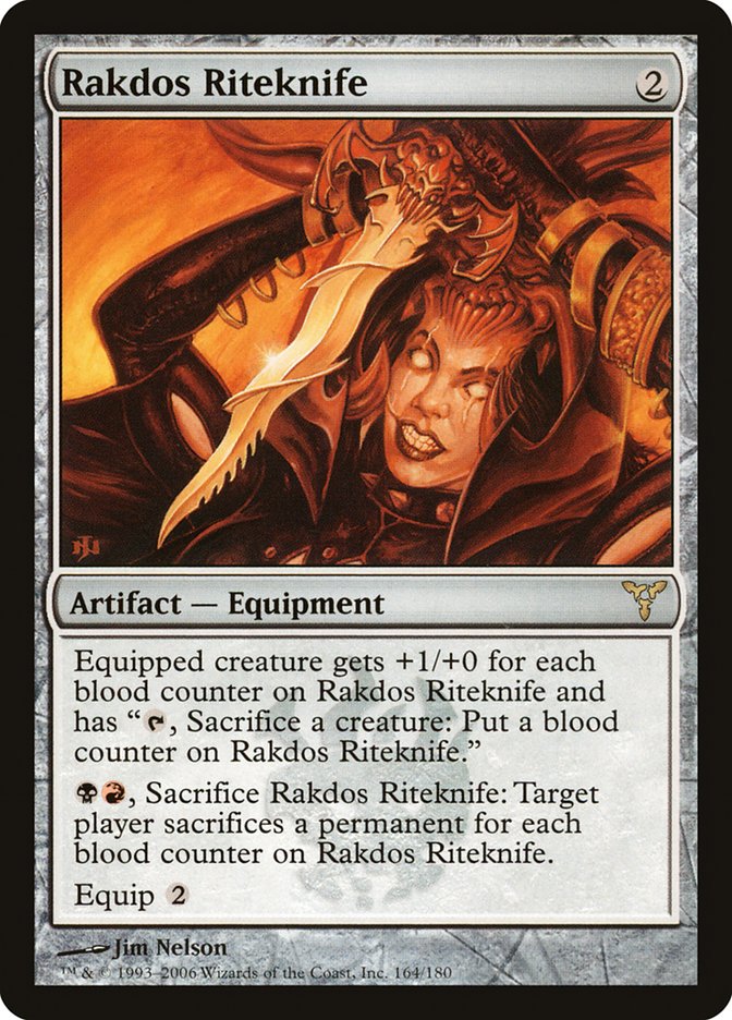 Rakdos Riteknife 164/180 (Dissension)  | Chromatic Games