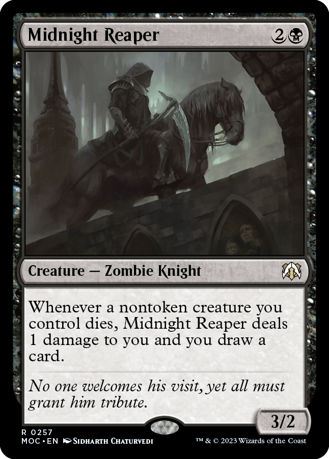 Midnight Reaper [March of the Machine Commander] | Chromatic Games