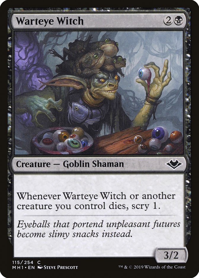 Warteye Witch [Modern Horizons] | Chromatic Games