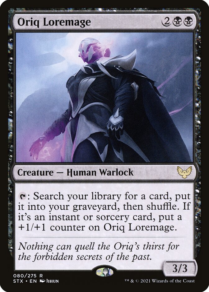 Oriq Loremage 80 (Strixhaven: School of Mages)  | Chromatic Games