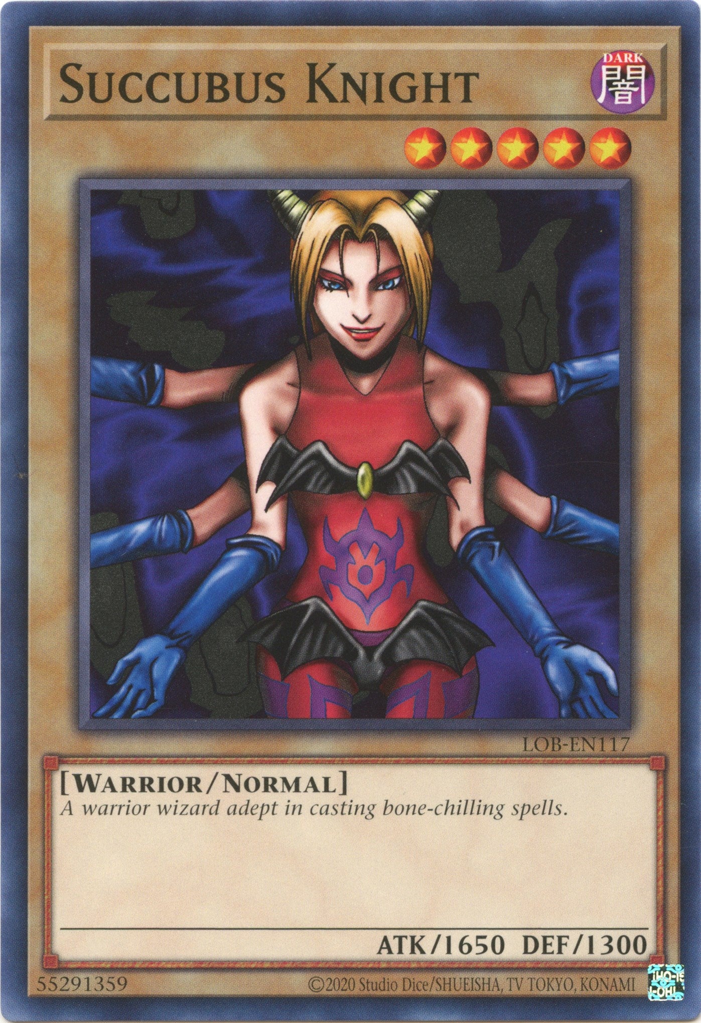 Succubus Knight (25th Anniversary) [LOB-EN117] Common | Chromatic Games