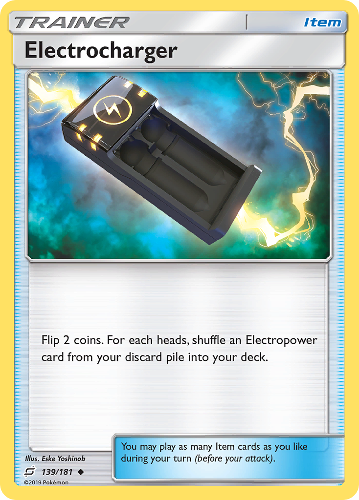 Electrocharger (139/181) [Sun & Moon: Team Up] | Chromatic Games