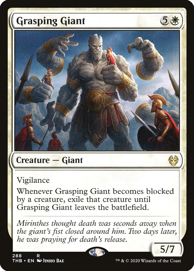 Grasping Giant 288/254 (Theros Beyond Death)  | Chromatic Games