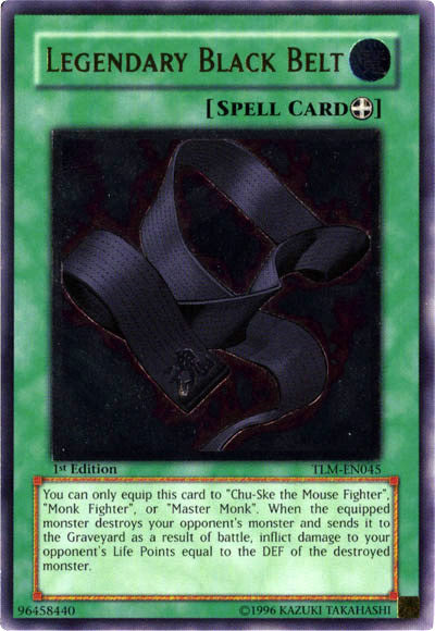 Legendary Black Belt [TLM-EN045] Ultimate Rare | Chromatic Games