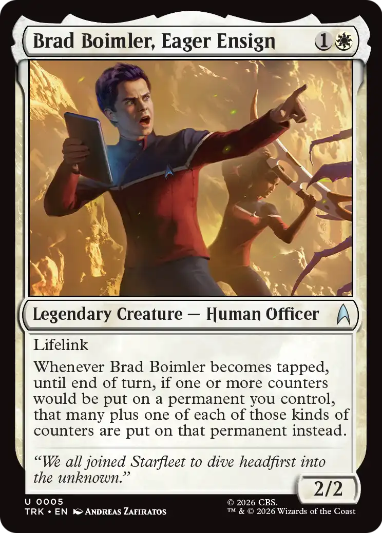 Brad Boimler, Eager Ensign [Star Trek] | Chromatic Games