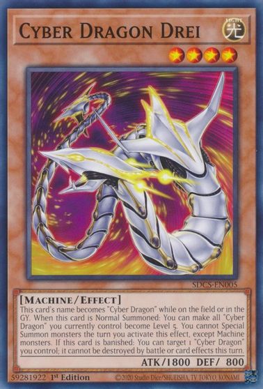 Cyber Dragon Drei [SDCS-EN005] Common | Chromatic Games