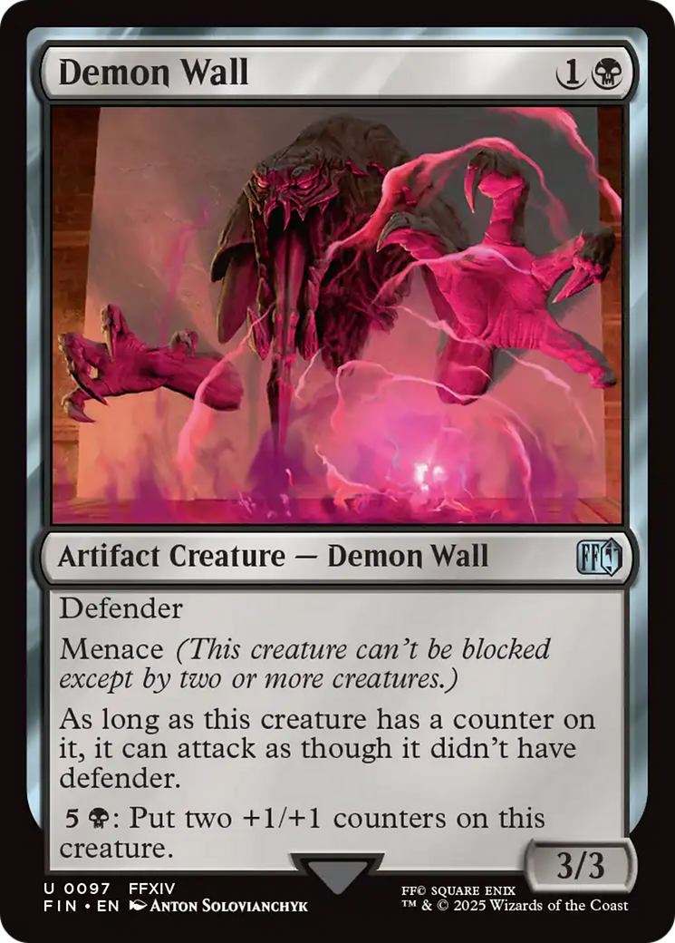 Demon Wall [FINAL FANTASY] | Chromatic Games