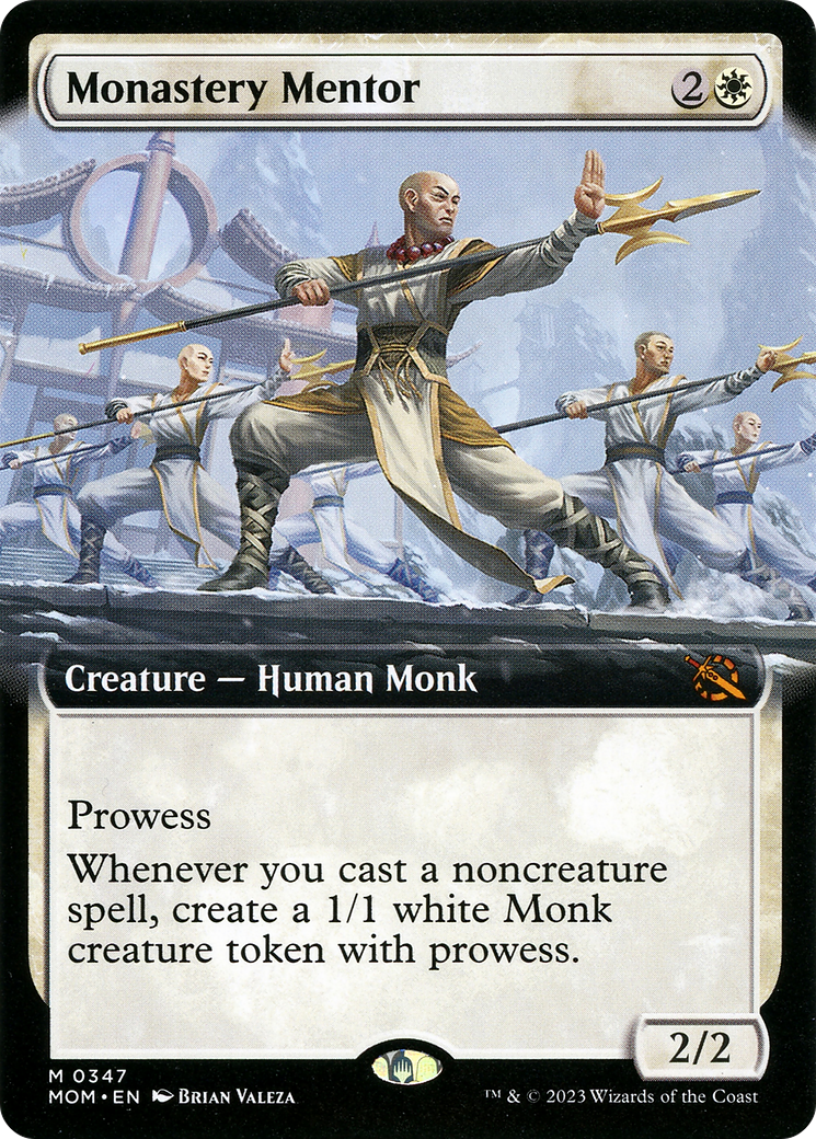 Monastery Mentor (Extended Art) [March of the Machine] | Chromatic Games