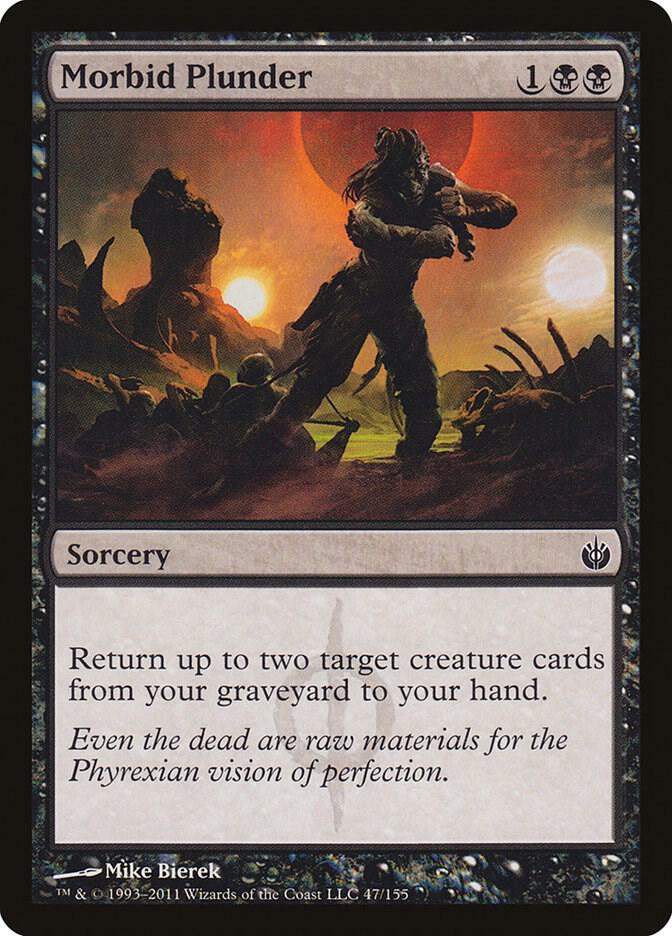 Morbid Plunder 47/155 (Mirrodin Besieged)  | Chromatic Games