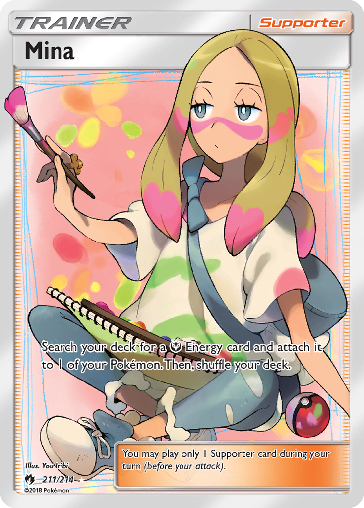 Mina (211/214) [Sun & Moon: Lost Thunder] | Chromatic Games