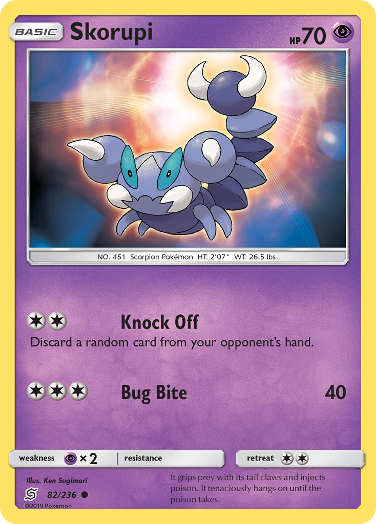 Skorupi (82/236) [Sun & Moon: Unified Minds] | Chromatic Games