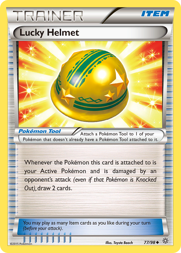 Lucky Helmet (77/98) [XY: Ancient Origins] | Chromatic Games