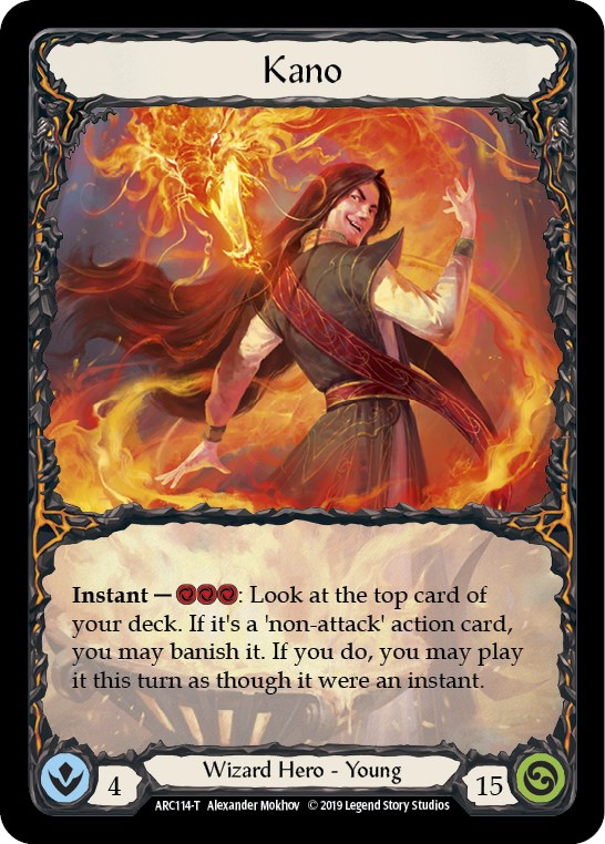 Kano // Viserai, Rune Blood [ARC114 // ARC075] (Arcane Rising) | Chromatic Games