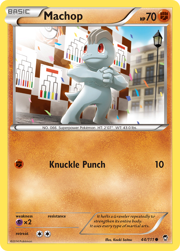 Machop (44/111) [XY: Furious Fists] | Chromatic Games