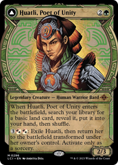 Huatli, Poet of Unity // Roar of the Fifth People (Showcase) [The Lost Caverns of Ixalan] | Chromatic Games