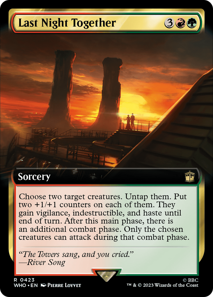 Last Night Together (Extended Art) [Doctor Who] | Chromatic Games