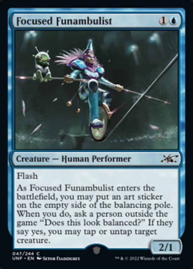 Focused Funambulist [Unfinity] | Chromatic Games