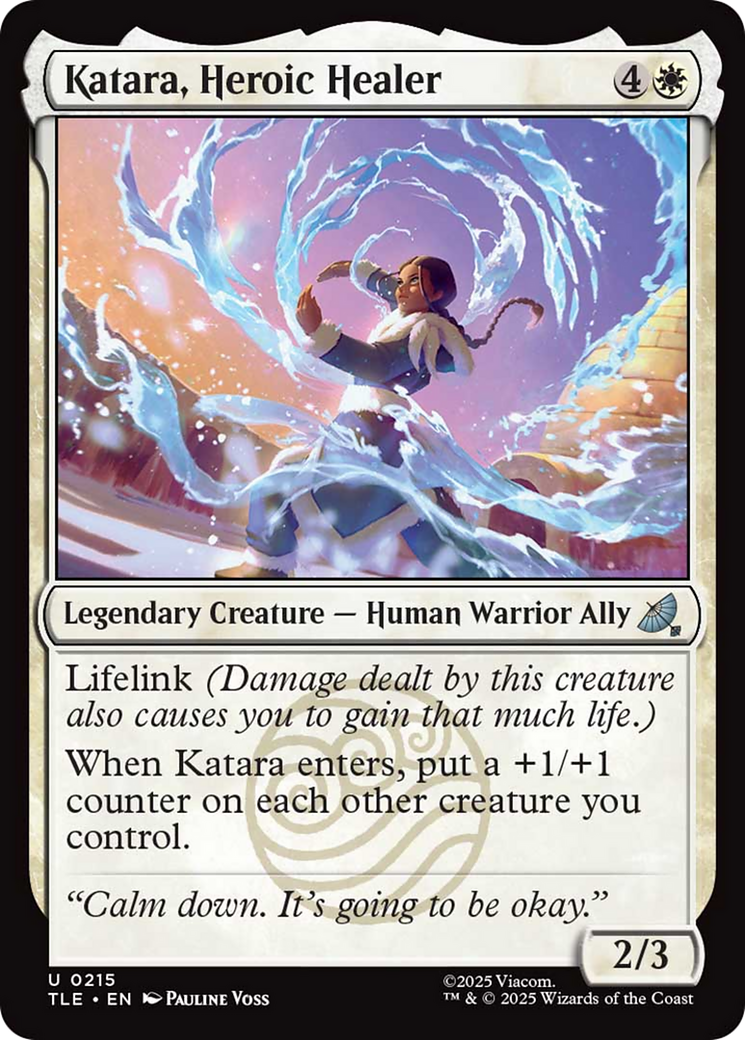 Katara, Heroic Healer [Avatar: The Last Airbender: Eternal-Legal] | Chromatic Games